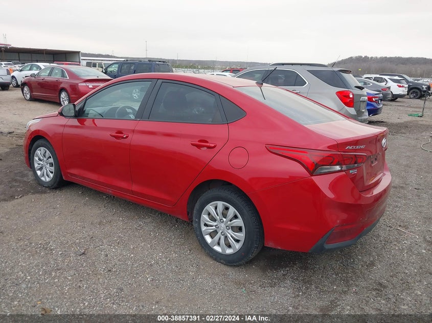 2020 Hyundai Accent Se VIN: 3KPC24A6XLE106579 Lot: 38857391