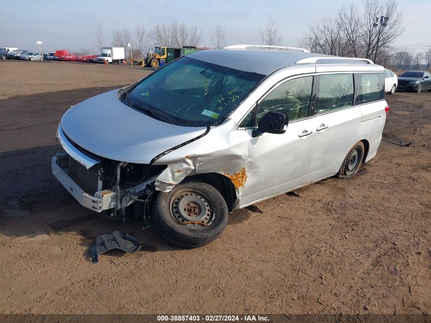 2015 Nissan Quest S VIN: JN8AE2KP3F9123831 Lot: 38857403