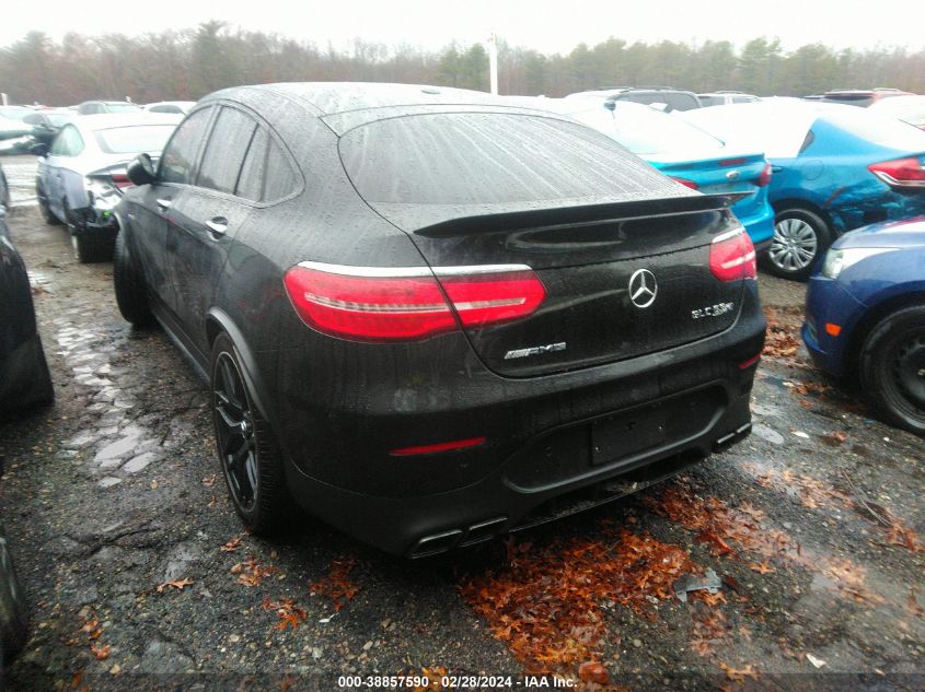 2019 Mercedes-Benz Amg Glc 63 Coupe S 4Matic VIN: WDC0J8KB0KF551193 Lot: 38857590