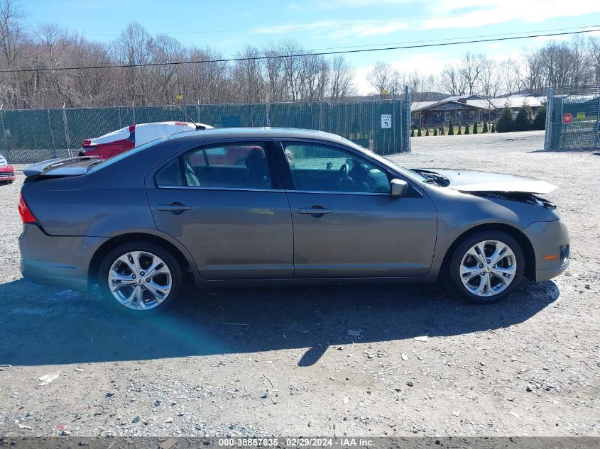 2012 Ford Fusion Se VIN: 3FAHP0HA1CR374154 Lot: 38857635