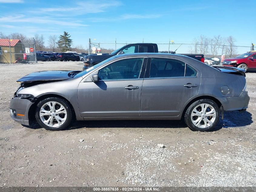 2012 Ford Fusion Se VIN: 3FAHP0HA1CR374154 Lot: 38857635