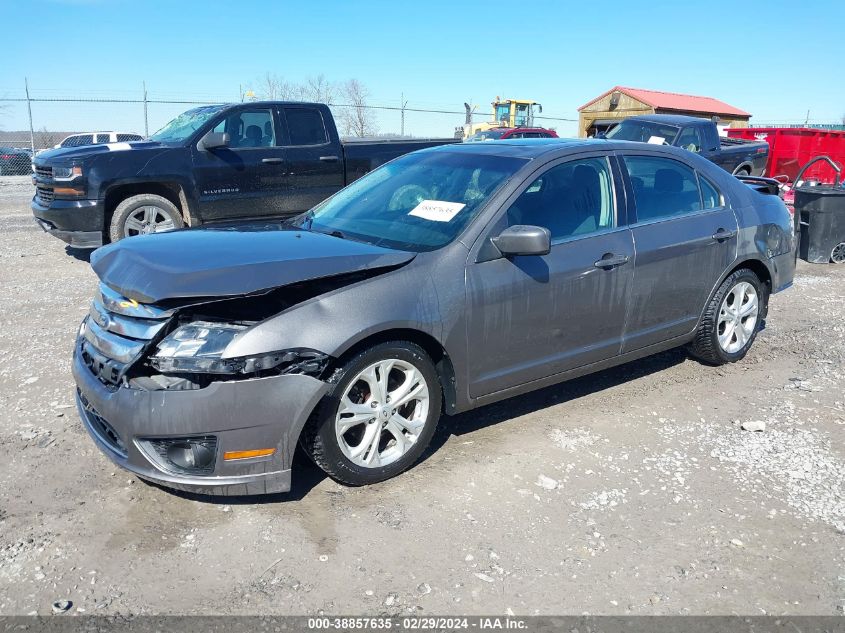 2012 Ford Fusion Se VIN: 3FAHP0HA1CR374154 Lot: 38857635