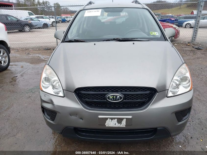 2009 Kia Rondo Lx VIN: KNAFG528297249486 Lot: 38857640