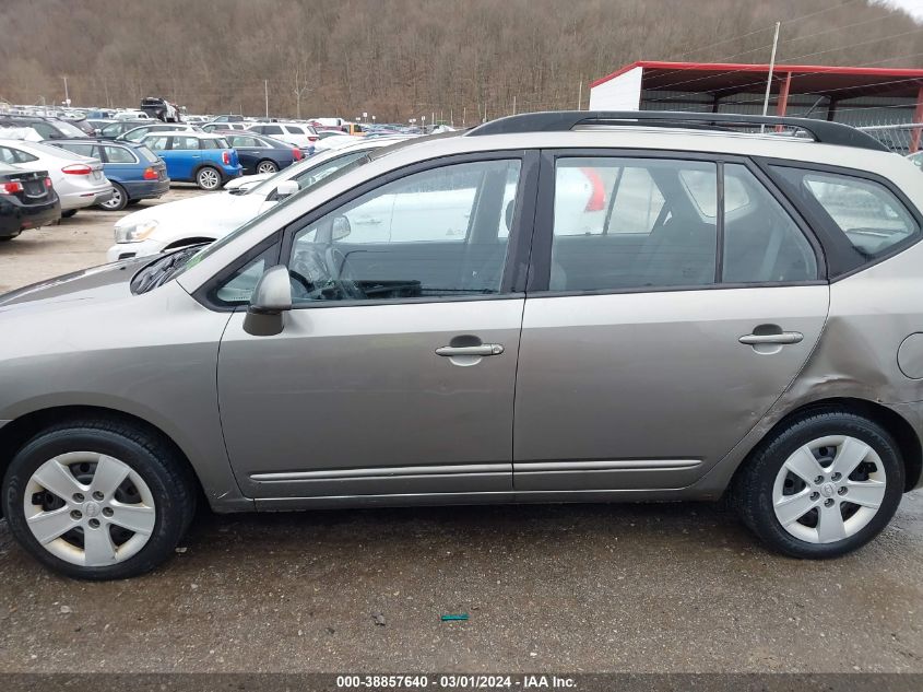 2009 Kia Rondo Lx VIN: KNAFG528297249486 Lot: 38857640