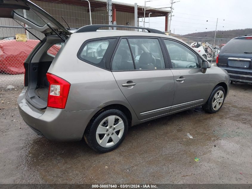 2009 Kia Rondo Lx VIN: KNAFG528297249486 Lot: 38857640