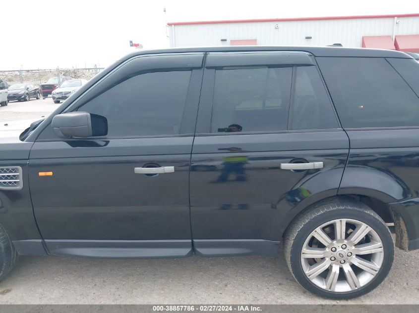 2007 Land Rover Range Rover Sport Supercharged VIN: SALSH23467A989155 Lot: 38857786