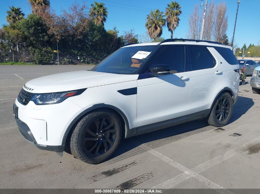 2018 Land Rover Discovery Hse Luxury VIN: SALRT2RV7JA053078 Lot: 38857809