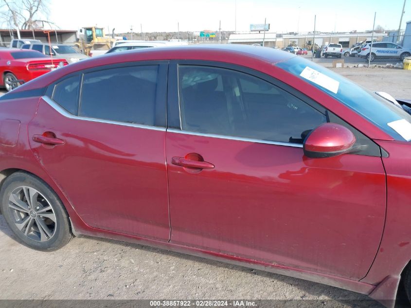 2021 Nissan Sentra Sv Xtronic Cvt VIN: 3N1AB8CV1MY214014 Lot: 38857922