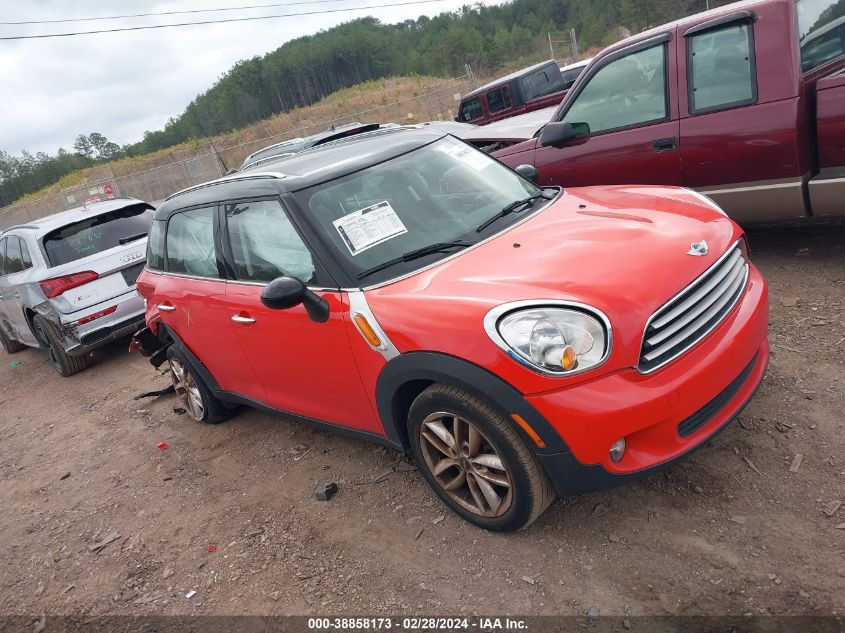 2012 Mini Cooper Countryman VIN: WMWZB3C56CWM30947 Lot: 38858173