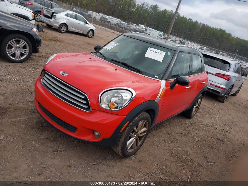 2012 Mini Cooper Countryman VIN: WMWZB3C56CWM30947 Lot: 38858173