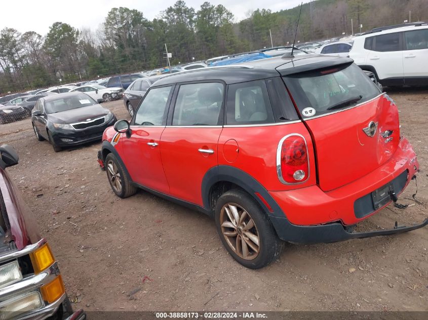 2012 Mini Cooper Countryman VIN: WMWZB3C56CWM30947 Lot: 38858173