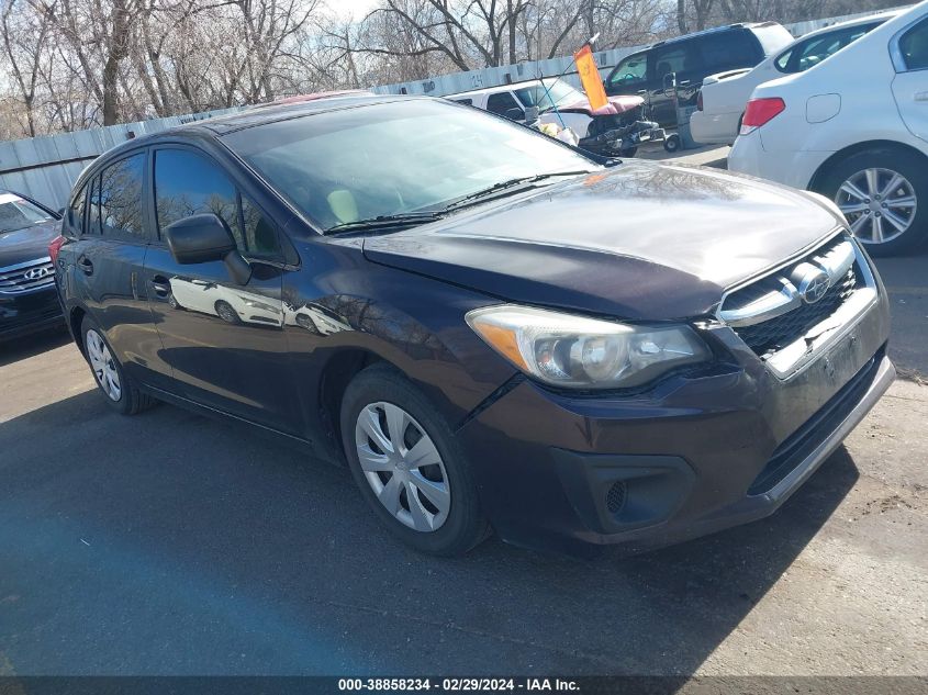 2013 SUBARU IMPREZA 2.0I - JF1GPAA62D2882078