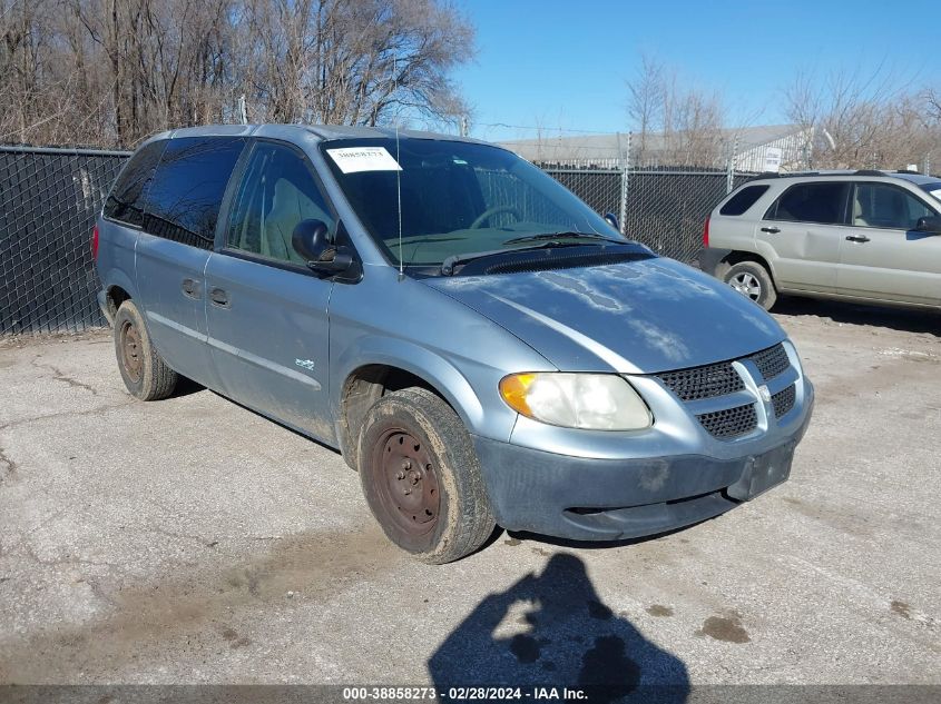 2003 Dodge Caravan Se VIN: 1D4GP25343B243363 Lot: 38858273