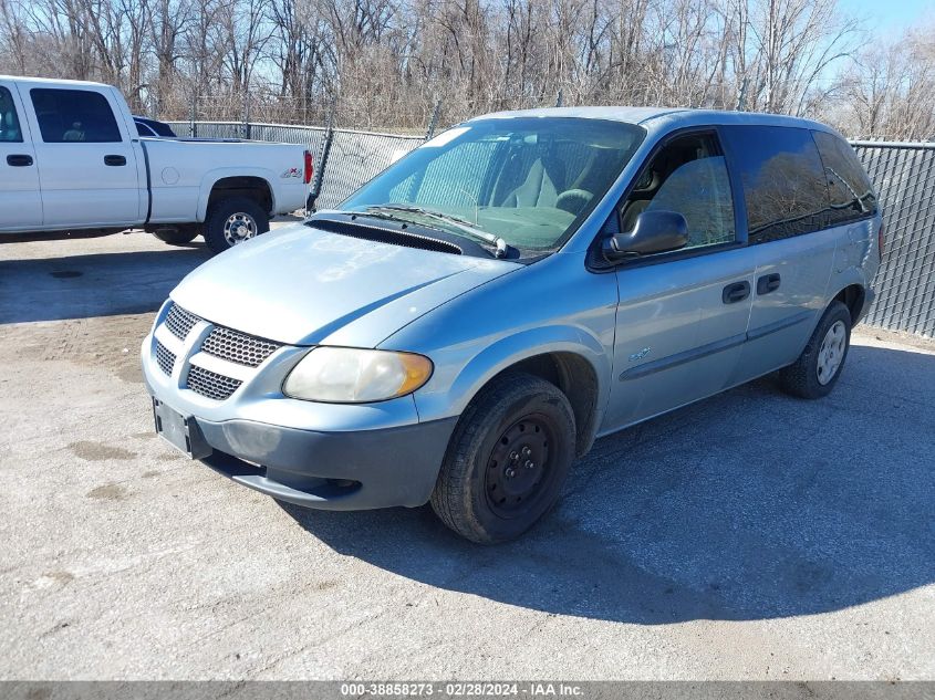 2003 Dodge Caravan Se VIN: 1D4GP25343B243363 Lot: 38858273