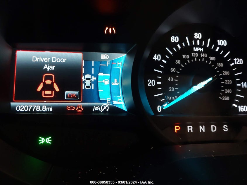 VIN 2FMPK4K98NBB05821 2022 FORD EDGE TITANIUM