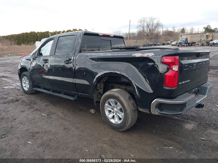 2022 CHEVROLET SILVERADO 1500 2.7L I4 FI DOHC 16V (VIN: 1GCPDDEK0NZ557644