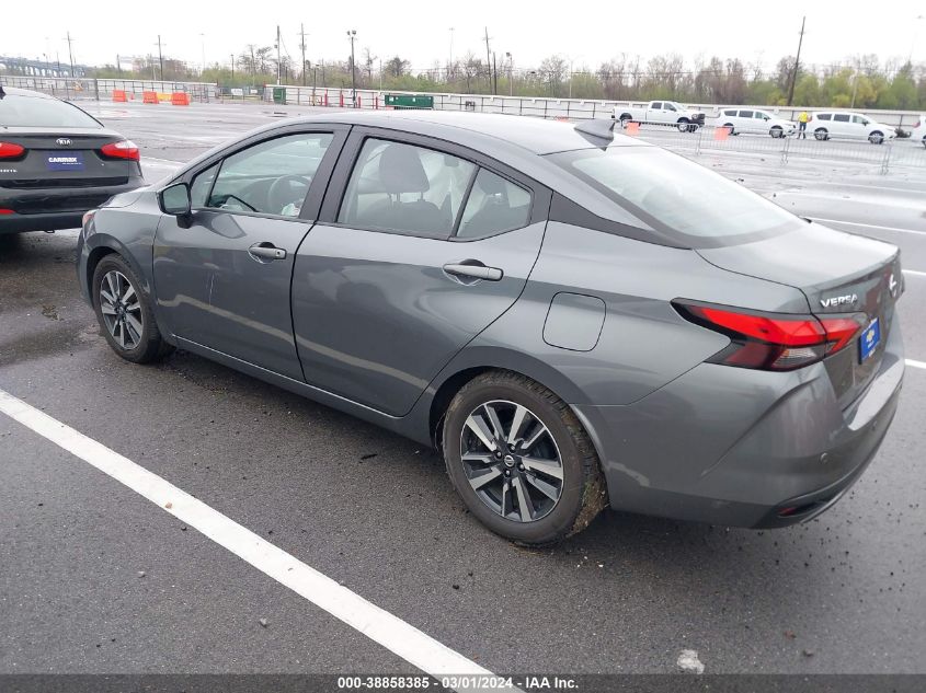 2021 Nissan Versa Sv Xtronic Cvt VIN: 3N1CN8EV6ML876116 Lot: 38858385