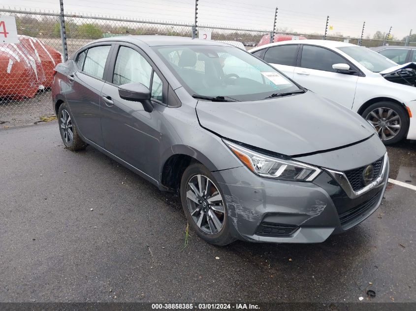 2021 Nissan Versa Sv Xtronic Cvt VIN: 3N1CN8EV6ML876116 Lot: 38858385