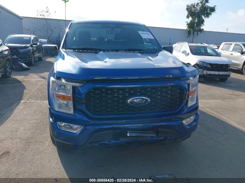 2022 Ford F-150 Xl VIN: 1FTEW1CPXNKD64196 Lot: 38858420