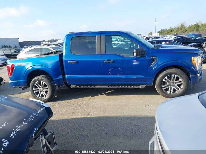 2022 Ford F-150 Xl VIN: 1FTEW1CPXNKD64196 Lot: 38858420