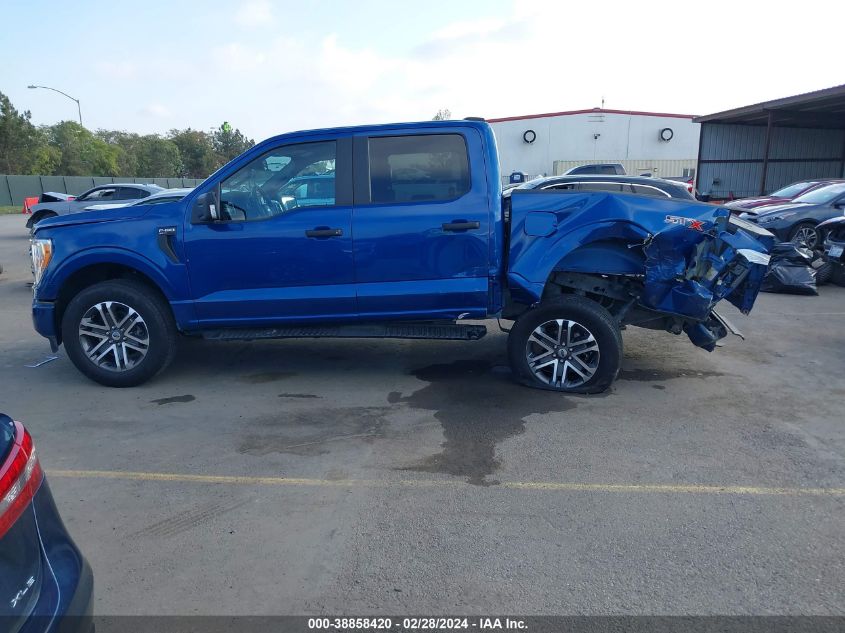 2022 Ford F-150 Xl VIN: 1FTEW1CPXNKD64196 Lot: 38858420