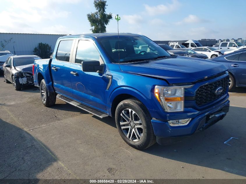 2022 Ford F-150 Xl VIN: 1FTEW1CPXNKD64196 Lot: 38858420