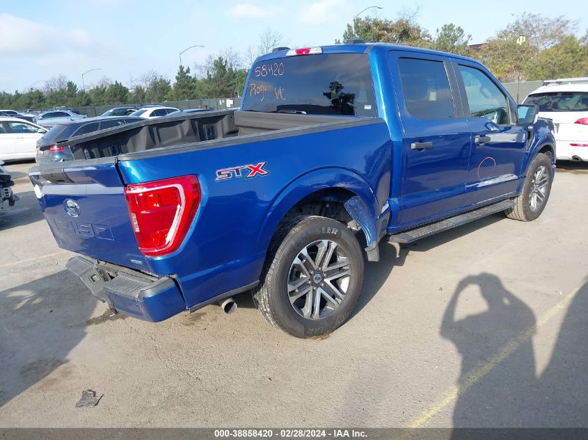 2022 Ford F-150 Xl VIN: 1FTEW1CPXNKD64196 Lot: 38858420