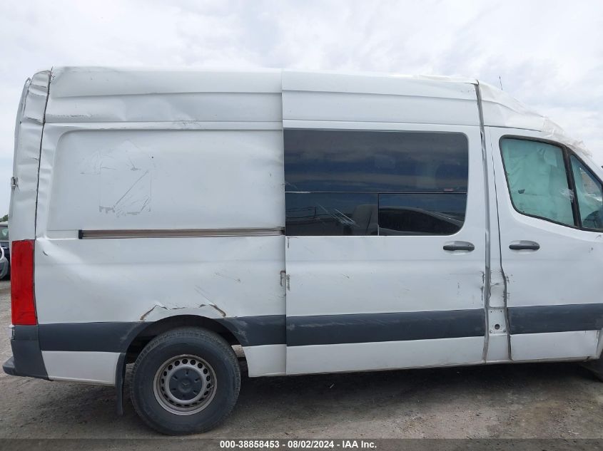 2021 Mercedes-Benz Sprinter 2500 Standard Roof I4 Diesel VIN: W1W4DBHY2MT053450 Lot: 38858453