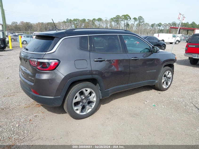 VIN 3C4NJCCB9MT603944 2021 JEEP COMPASS LIMITED