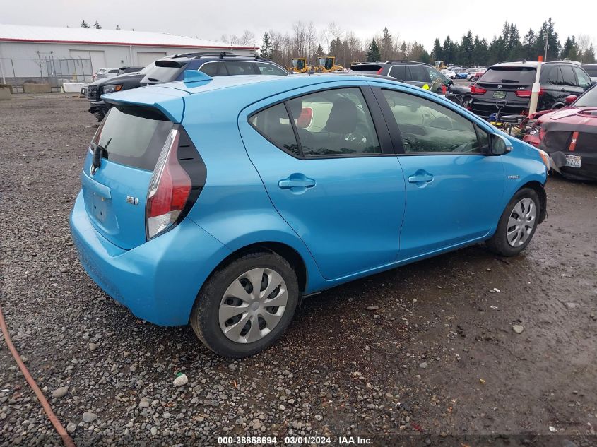 2016 Toyota Prius C Two VIN: JTDKDTB3XG1135965 Lot: 38858694