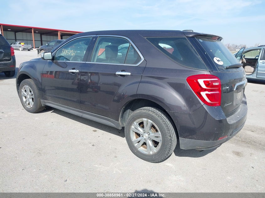 2016 CHEVROLET EQUINOX LS - 2GNALBEK7G6254752