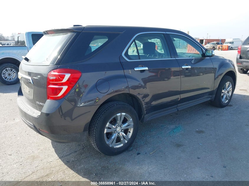 2016 CHEVROLET EQUINOX LS - 2GNALBEK7G6254752