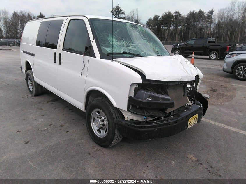 2021 CHEVROLET EXPRESS CARGO RWD 2500 REGULAR WHEELBASE WT - 1GCWGAFPXM1301889