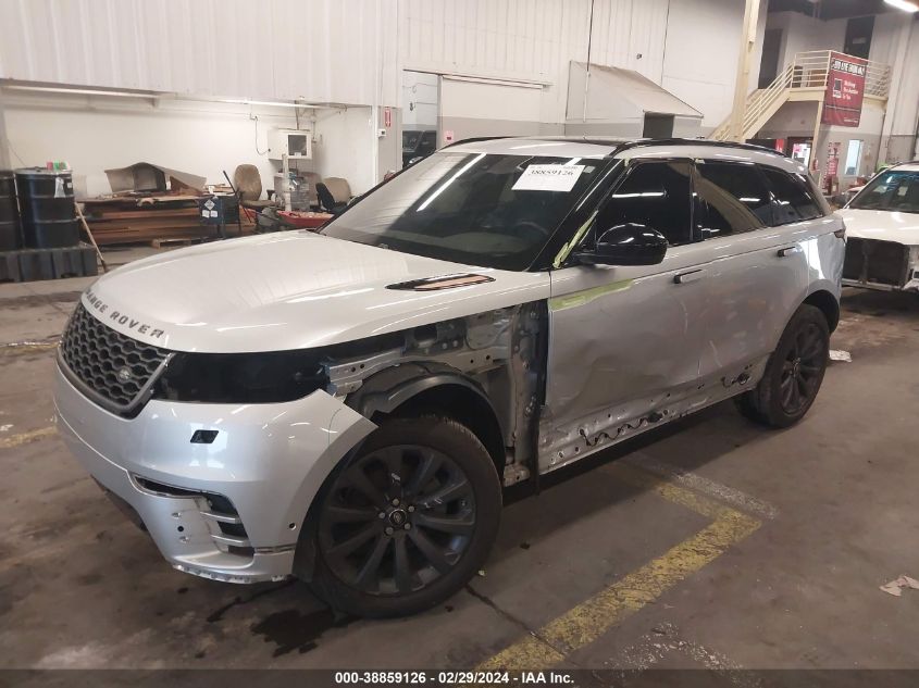 2018 Land Rover Range Rover Velar P250 Se R-Dynamic VIN: SALYL2RX2JA735086 Lot: 38859126