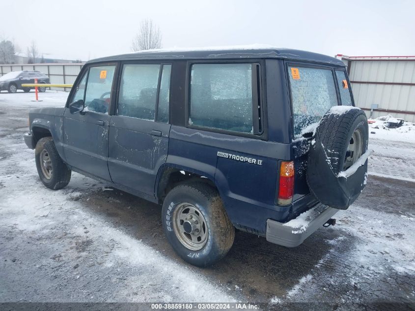 1991 Isuzu Trooper VIN: JACCH58E4M7908904 Lot: 38859180