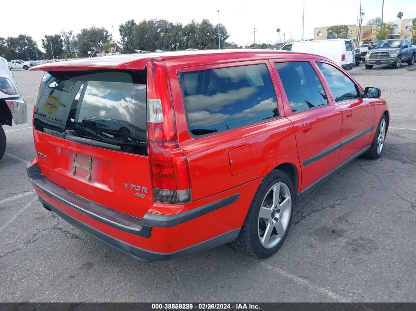 2004 Volvo V70 R VIN: YV1SJ52Y742349120 Lot: 38859229