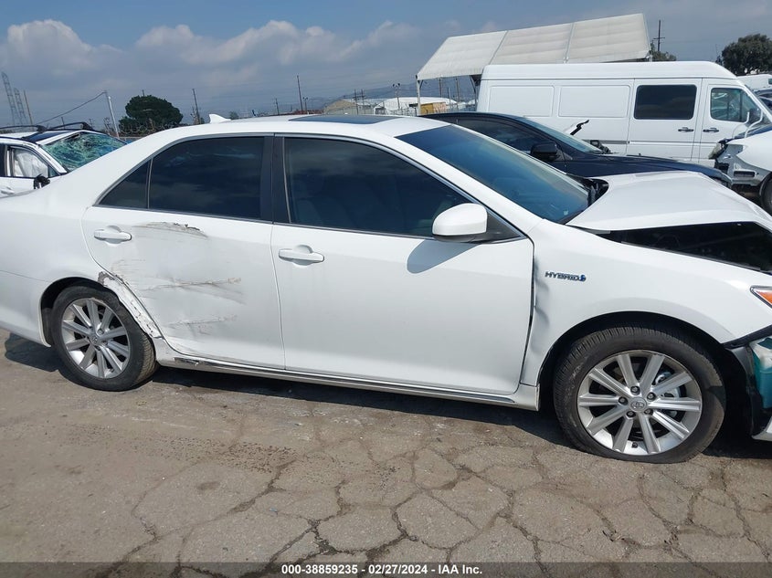 2014 TOYOTA CAMRY HYBRID XLE - 4T1BD1FK9EU126557