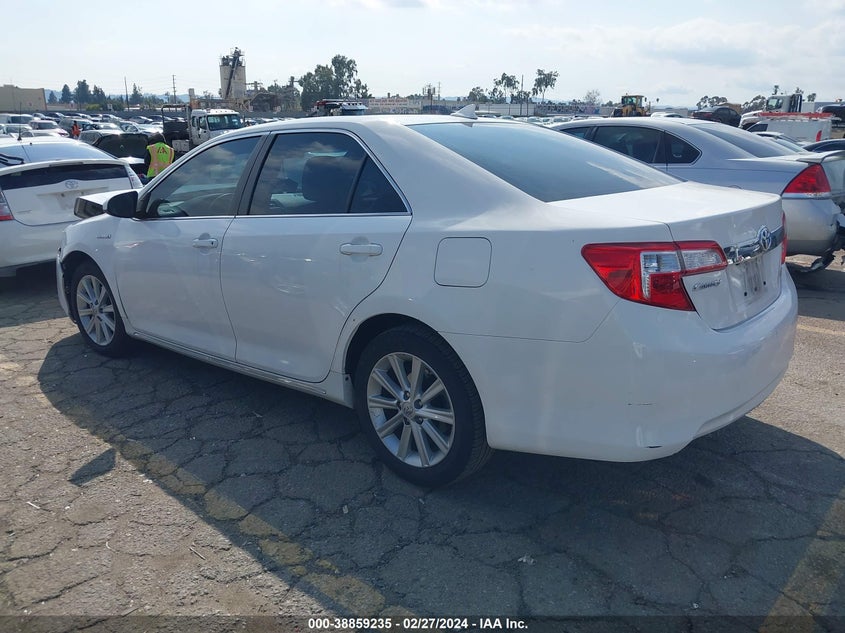 2014 TOYOTA CAMRY HYBRID XLE - 4T1BD1FK9EU126557