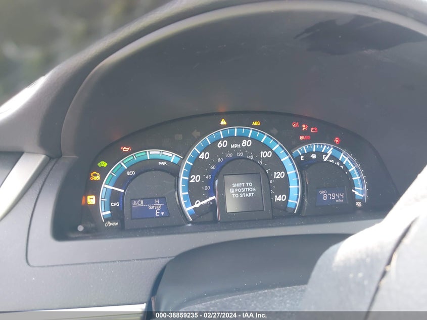 2014 TOYOTA CAMRY HYBRID XLE - 4T1BD1FK9EU126557