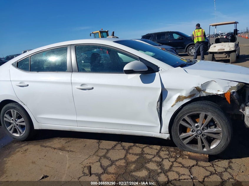 VIN 5NPD84LF5HH027341 2017 HYUNDAI ELANTRA SE