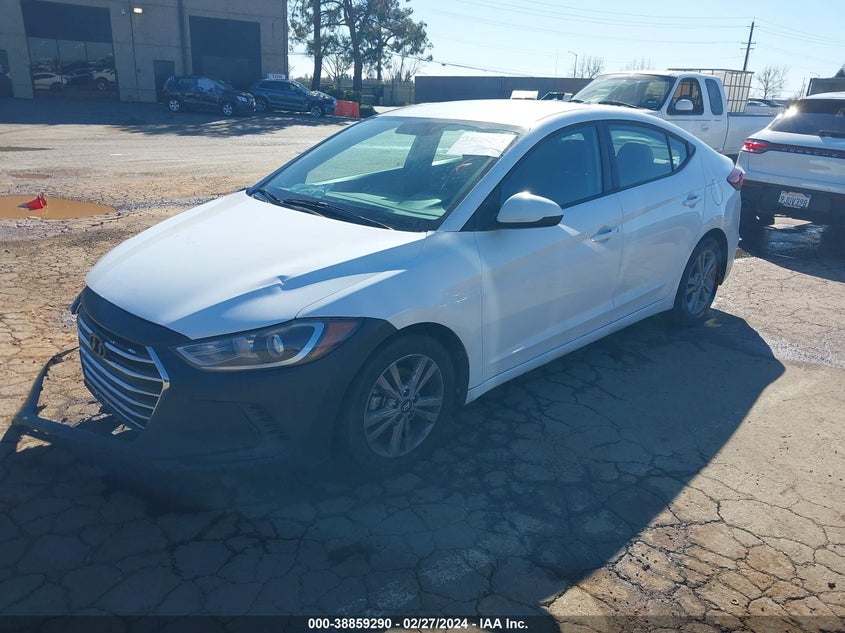 VIN 5NPD84LF5HH027341 2017 HYUNDAI ELANTRA SE