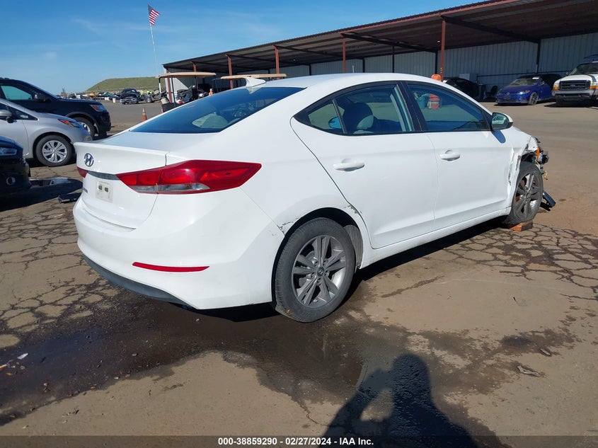 VIN 5NPD84LF5HH027341 2017 HYUNDAI ELANTRA SE