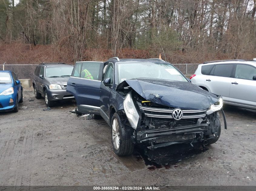 2016 VOLKSWAGEN TIGUAN SE - WVGBV7AX3GW612257