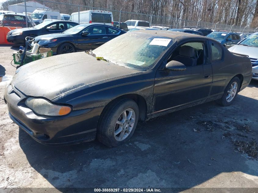 2001 Chevrolet Monte Carlo Ls VIN: 2G1WW12E919107328 Lot: 38859297