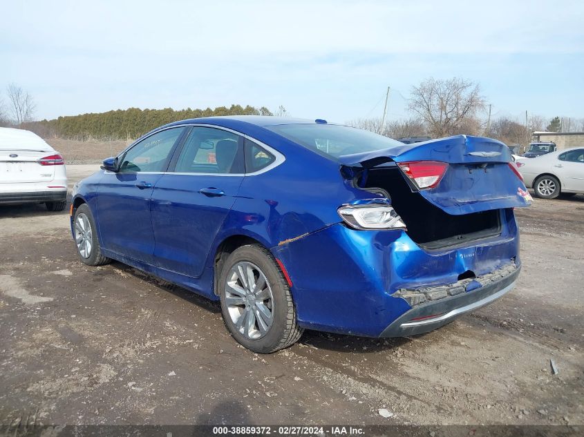 2016 Chrysler 200 Limited VIN: 1C3CCCAB2GN154555 Lot: 38859372