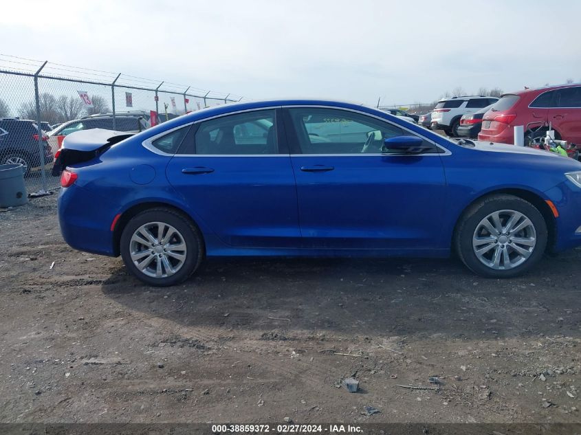 2016 Chrysler 200 Limited VIN: 1C3CCCAB2GN154555 Lot: 38859372