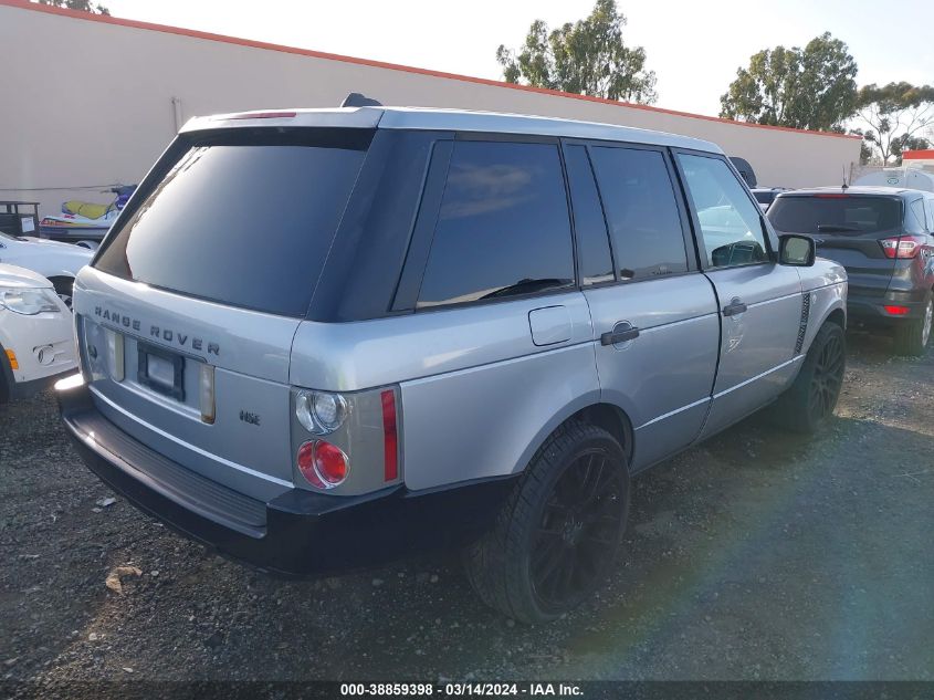 2007 Land Rover Range Rover Hse VIN: SALMF15477A242699 Lot: 38859398