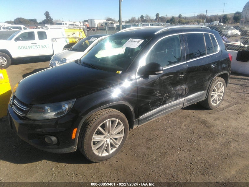 2014 VOLKSWAGEN TIGUAN SEL - WVGAV3AXXEW601452