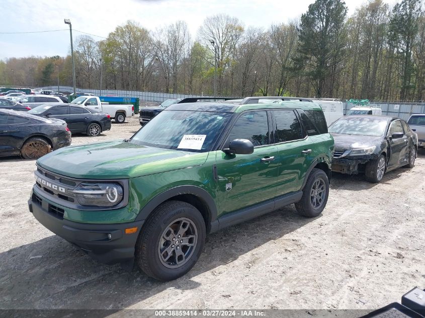 2023 Ford Bronco Sport Big Bend VIN: 3FMCR9B63PRD87528 Lot: 38859414