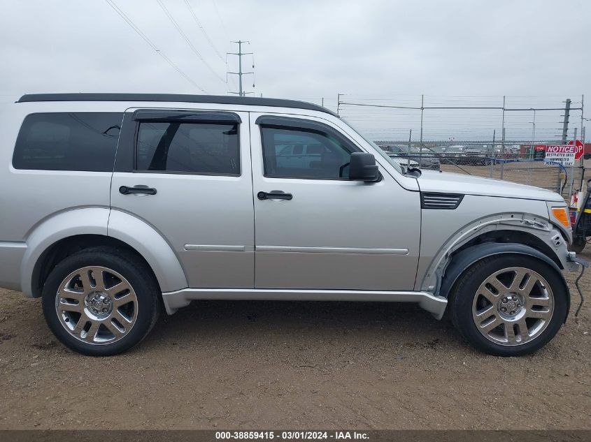 2011 Dodge Nitro Heat VIN: 1D4PT4GX0BW606692 Lot: 38859415